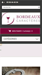 Mobile Screenshot of bordeauxcaracteres.com